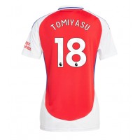 Ženski Nogometni dresi Arsenal Takehiro Tomiyasu #18 Domači 2024-25 Kratek Rokav